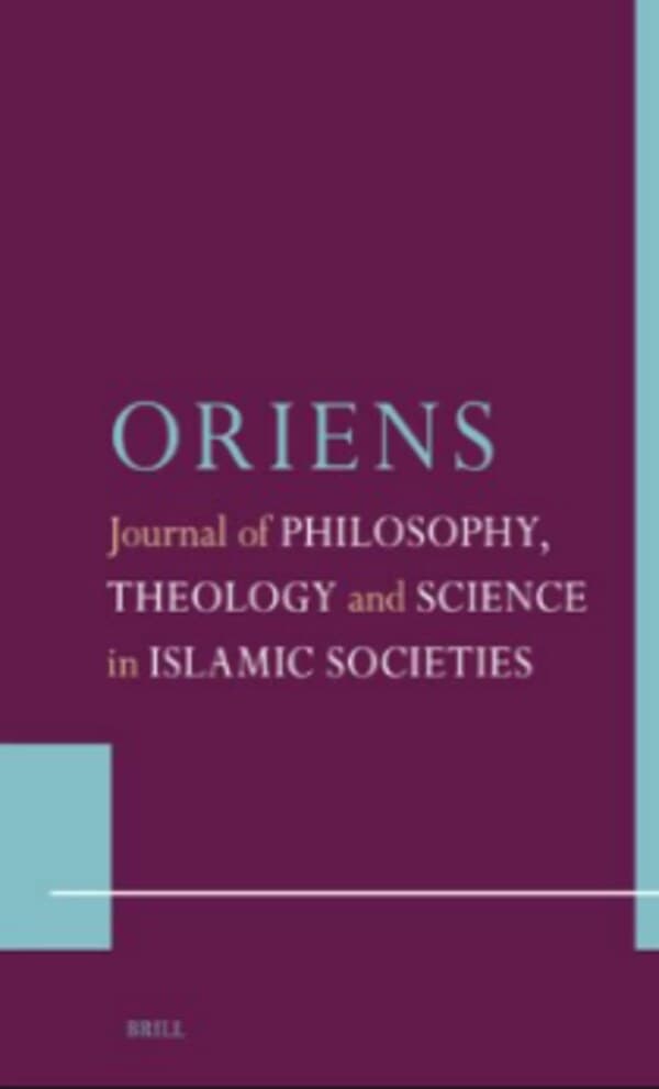 L’origine du langage en islam : status quaestionis — Oriens (Brill)